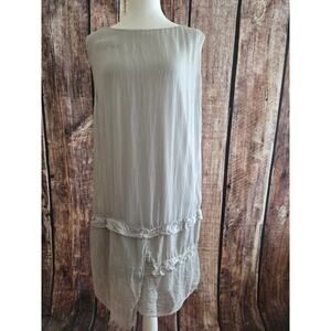 H Trend Made in Italy Silk Dress Size Large